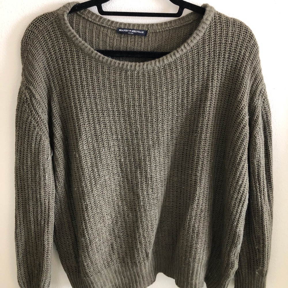 Brandy Melville cropped sweater